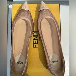 Fendi Women's Colibri Ballerina Flat